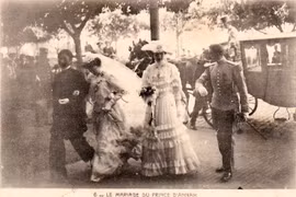 Điều cực đặc biệt trong đám cưới vua Hàm Nghi và vợ Tây 