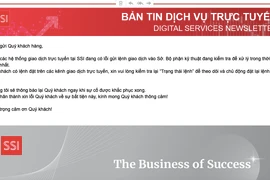 Hệ thống giao dịch SSI gặp sự cố lỗi gửi lệnh vào Sở