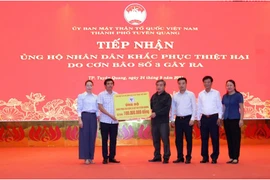 LHH Việt Nam hỗ trợ Tuyên Quang khắc phục hậu quả lũ lụt