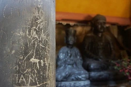 Ảnh: Ngôi chùa “đẹp thứ nhì trời Nam” bị vẽ bẩn chi chít