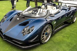 "Tròn mắt" ngắm siêu xe mui trần Pagani Zonda triệu đô