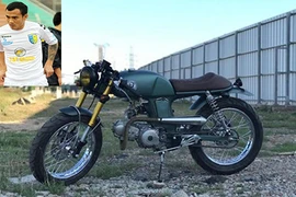 Honda 67 cafe racer "hàng thửa" của cầu thủ Nguyễn Đại Đồng