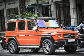Mercedes G63 AMG tiền tỷ "mầu độc" tại Hà Nội 