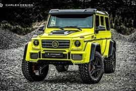 “Phượt thủ” Mercedes G500 4x4² độ siêu mạnh, siêu sang 