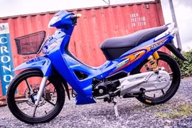 Dân chơi Việt chi 50 triệu "độ chân” Honda Wave Thái