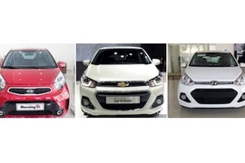 Bộ 3 ôtô cỡ nhỏ, giá rẻ thống trị doanh số xe Việt 