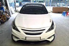 Thợ Việt độ Hyundai Sonata như siêu xe thể thao "khủng"