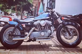 Dân chơi Đắk Lắk độ Harley-Davidson 883 "siêu chất"