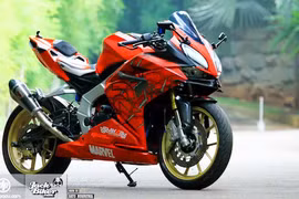Honda CBR250RR độ "siêu môtô nhện" tại Indonesia