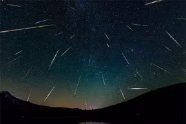 Ngắm trọn mưa sao băng Perseid cực đại đêm nay 