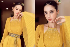 Thời trang gợi cảm của 'nàng Kiều' Trình Mỹ Duyên 