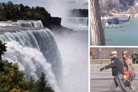 Cậu bé 5 tuổi sống sót kỳ diệu khi rơi từ thác Niagara