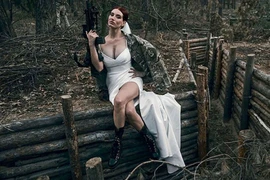 Nữ xạ thủ bắn tỉa Ukraine có biệt danh “kẻ trừng phạt”