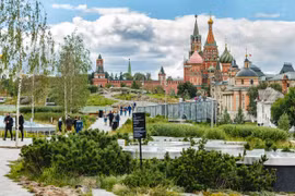 Những công viên và khu vườn đẹp nhất ở Thủ đô của Nga