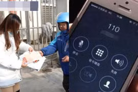 Bo tiền cho shipper, cô gái được cảnh sát gõ cửa “hỏi thăm“