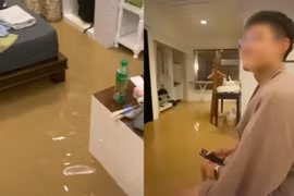 Du khách sốc khi thức dậy giữa “biển nước” ở phòng khách sạn Phuket