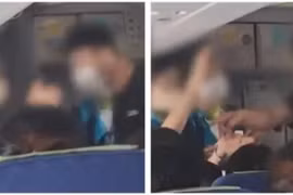 Người đàn ông chửi bới khách nữ để con khóc trên máy bay