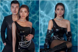 Bà xã Ưng Hoàng Phúc chăm mặc gợi cảm khoe dáng sau 3 lần sinh nở