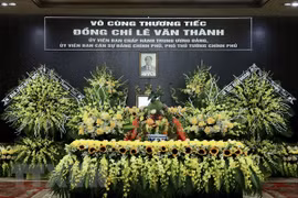 Tổ chức trọng thể Lễ tang Phó Thủ tướng Chính phủ Lê Văn Thành