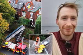 Hàng xóm sốc nặng khi thấy thi thể người mất tích trên nóc nhà