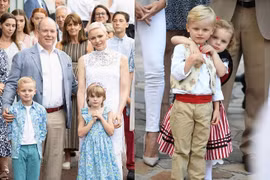 Cặp song sinh đáng yêu của Hoàng gia Monaco đón sinh nhật 9 tuổi