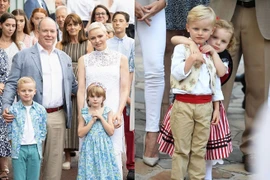 Cặp song sinh đáng yêu của Hoàng gia Monaco đón sinh nhật 9 tuổi