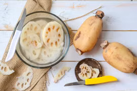 Lạ miệng các món ngon cực hấp dẫn từ củ sen mùa thu