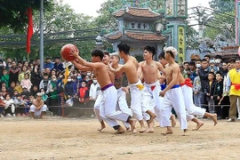 Tinh thần thượng võ tại lễ hội vật cầu Thúy Lĩnh