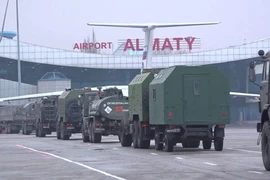 Liên quân do Nga dẫn đầu bắt đầu rút khỏi Kazakhstan