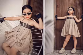 Những nhóc tì nhà sao Việt được bố mẹ đầu tư túi xách hàng hiệu