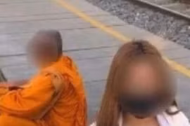 Người phụ nữ Thái Lan bị bắt vì đăng ảnh khiêu dâm với nhà sư