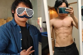 Điều gì giúp chàng trai Nhật Bản có cơ bụng 6 múi nhờ chơi game