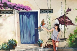  “Check- in” ngôi làng bích họa đẹp mộng mơ ở Quảng Bình