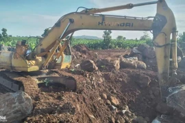 Đồng Nai: Phát hiện hành vi khai thác đá trái phép tại huyện Trảng Bom