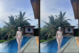 Em gái “chủ tịch” Văn Toàn lần đầu khoe trọn body với bikini