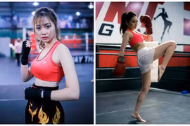 Dàn nữ nhân viên ngân hàng hóa hot girl boxing gợi cảm