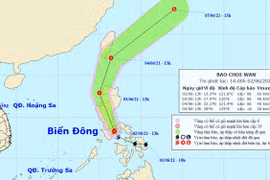 Dự báo thời tiết: Bão cấp 8 hình thành gần Biển Đông