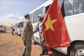  Những hình ảnh đầu tiên của các bác sĩ quân y Việt Nam tại Nam Sudan