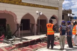 Nổ nhà thờ Hồi giáo ở Pakistan, 17 người thương vong