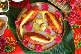 Cách làm xôi cá chép dâng cúng ông Công ông Táo