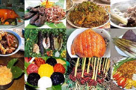 Thưởng thức món ngon tạo nên thương hiệu ẩm thực Cao Bằng