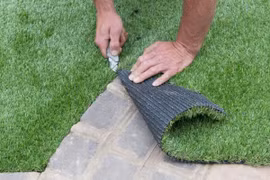 Chỉ cách dùng cỏ nhân tạo làm điểm nhấn thú vị cho ngoại thất