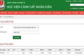 Điểm chuẩn 2018: Nữ sinh Sơn La trở thành thủ khoa HV Cảnh sát 