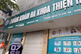 Phòng khám đa khoa Thiện Hòa “cửa đóng then cài” sau khi bị đình chỉ