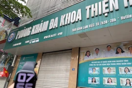 Phòng khám đa khoa Thiện Hòa “cửa đóng then cài” sau khi bị đình chỉ
