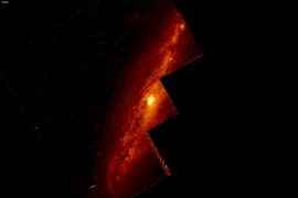 Khoảnh khắc lỗ đen thổi ra các cơn gió cực mạnh