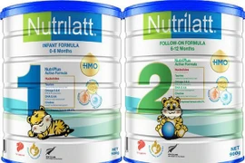 Cảnh báo sản phẩm dinh dưỡng công thức Nutrilatt 1 và 2 kém chất lượng