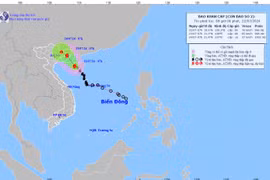 Bão số 2 có thể mạnh trở lại