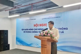 Nâng cao năng lực truyền thông về tác hại của thuốc lá 