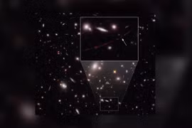 Không - thời gian biến dạng, vật thể 13 tỉ năm trước hiện hình